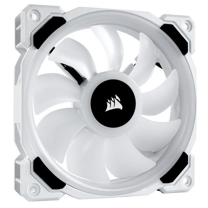 Corsair LL120 RGB 120mm Dual Light Loop PWM Fan White - Single Pack