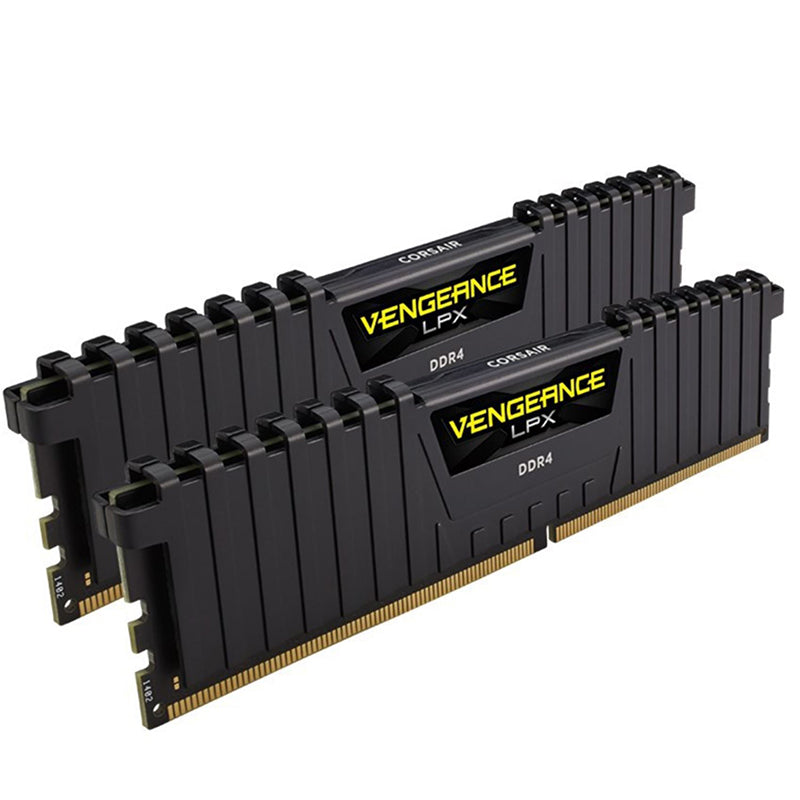 Corsair 64GB CMK64GX4M2E3200C16 Vengeance LPX 3200MHz DDR4 RAM - Black