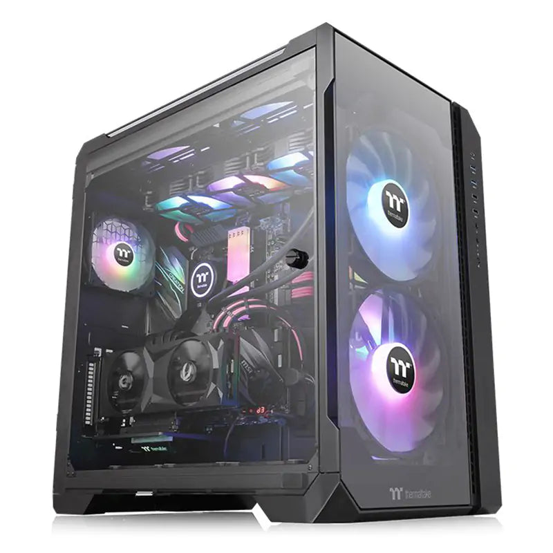 Thermaltake View 51 TG ARGB Full Tower E-ATX Case - Black
