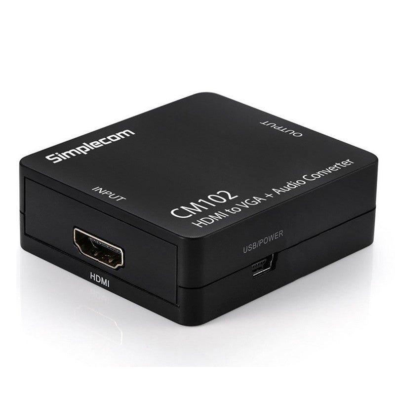 Simplecom HDMI to VGA + Audio Converter