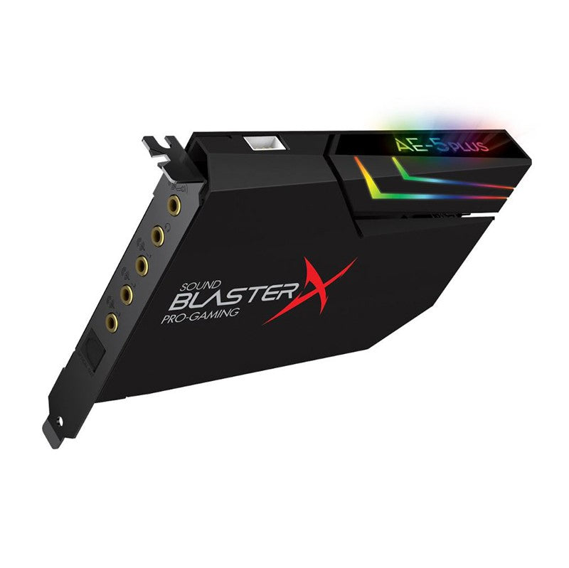 Creative Sound BlasterX AE-5 Plus Hi-Res PCIe Gaming Sound Card