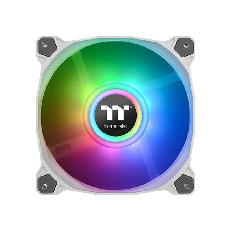 Thermaltake Pure Duo 12 120mm ARGB Sync Radiator Fan White - 2 Pack