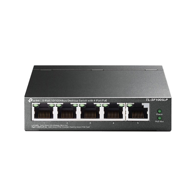 TP-Link 5 Port 10/100Mbps Desktop Switch with PoE