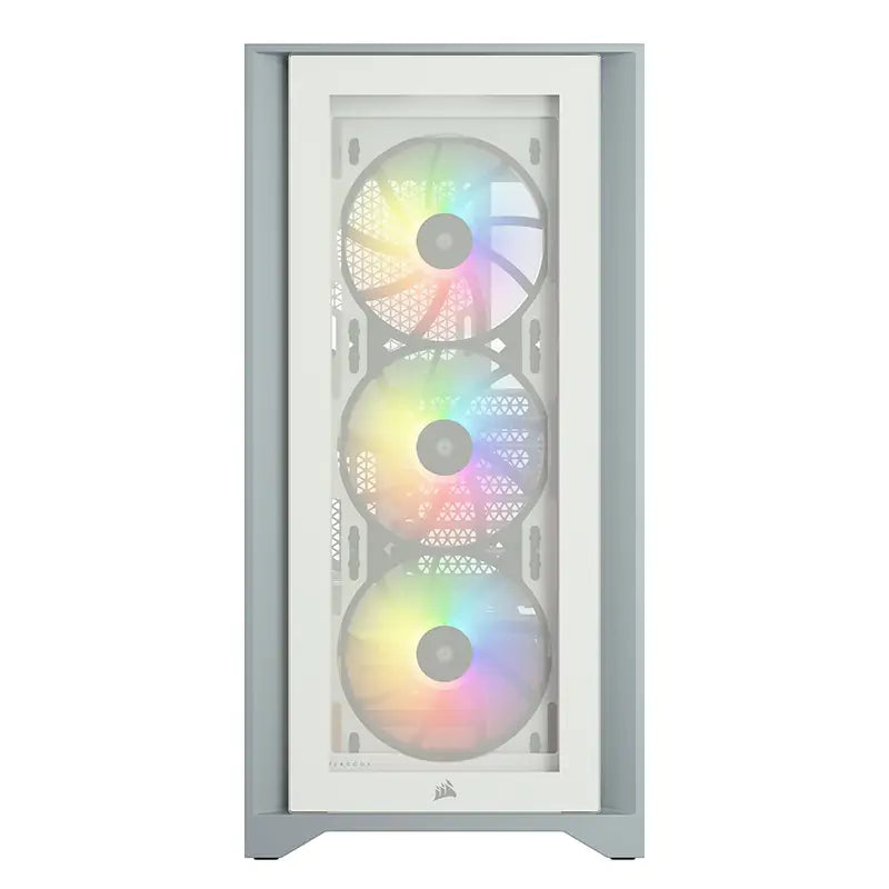 Corsair iCUE 4000X RGB TG Mid Tower ATX Case - White