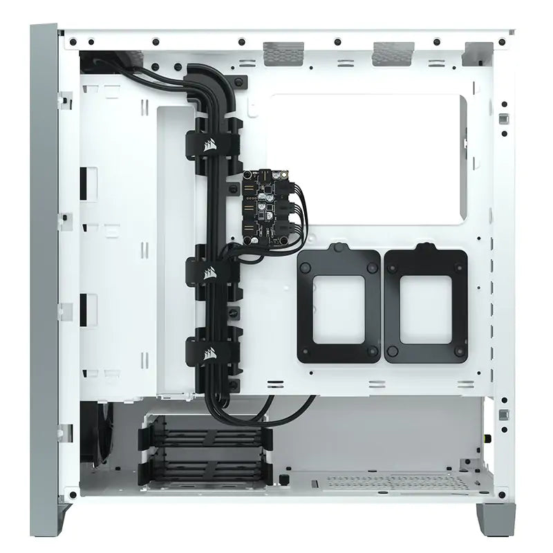 Corsair iCUE 4000X RGB TG Mid Tower ATX Case - White