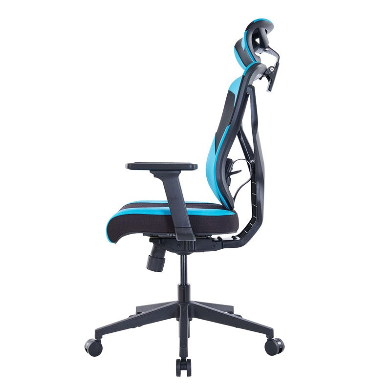 ONEX Black Vida Ergonomic Gaming Chair - Black/Blue