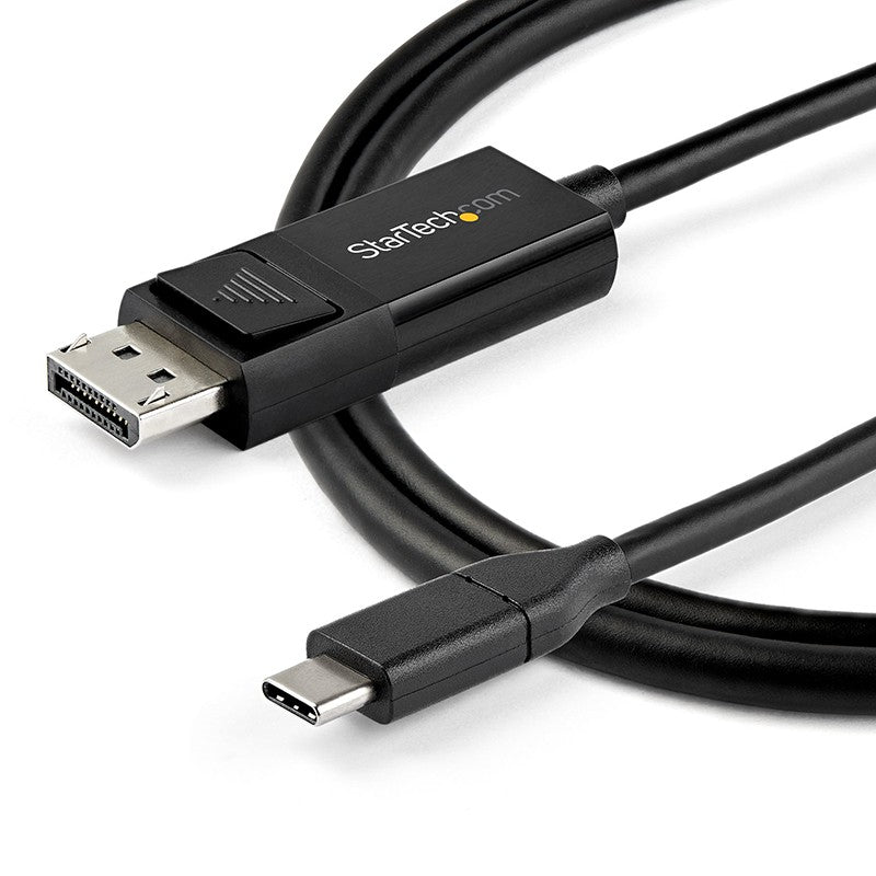 Startech USB Type C to DisplayPort 1.4 Cable - Bidirectional