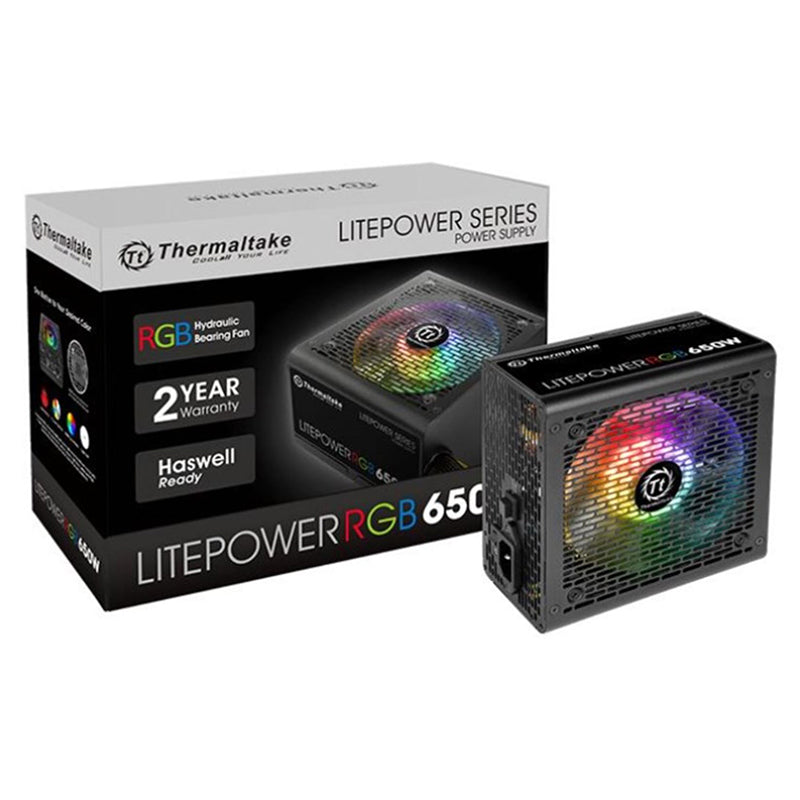 Thermaltake 650W Litepower RGB ATX 2.3 Power Supply