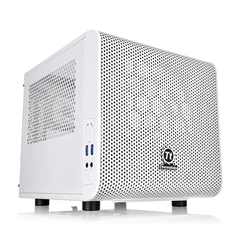 Thermaltake Core V1 Mini ITX Case - Snow Edition
