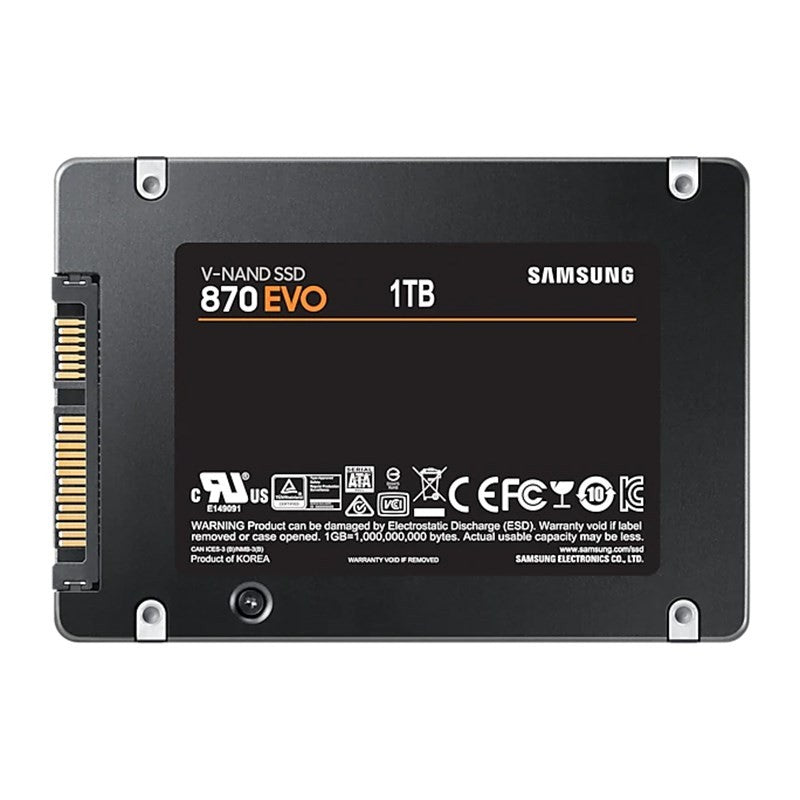 Samsung 870 EVO 1TB 2.5in SATA SSD