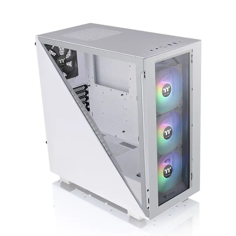 Thermaltake Divider 300 TG ARGB Mid Tower ATX Case - Snow