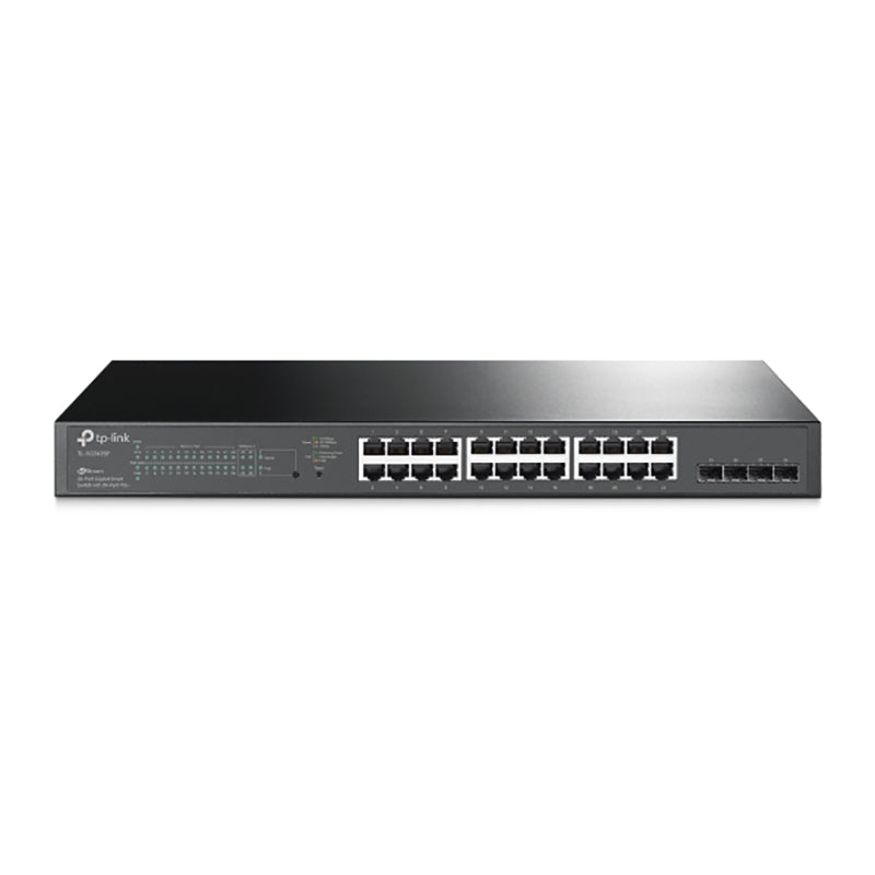 TP-Link 28 Port JetStream Gigabit Switch with 24 Port PoE+