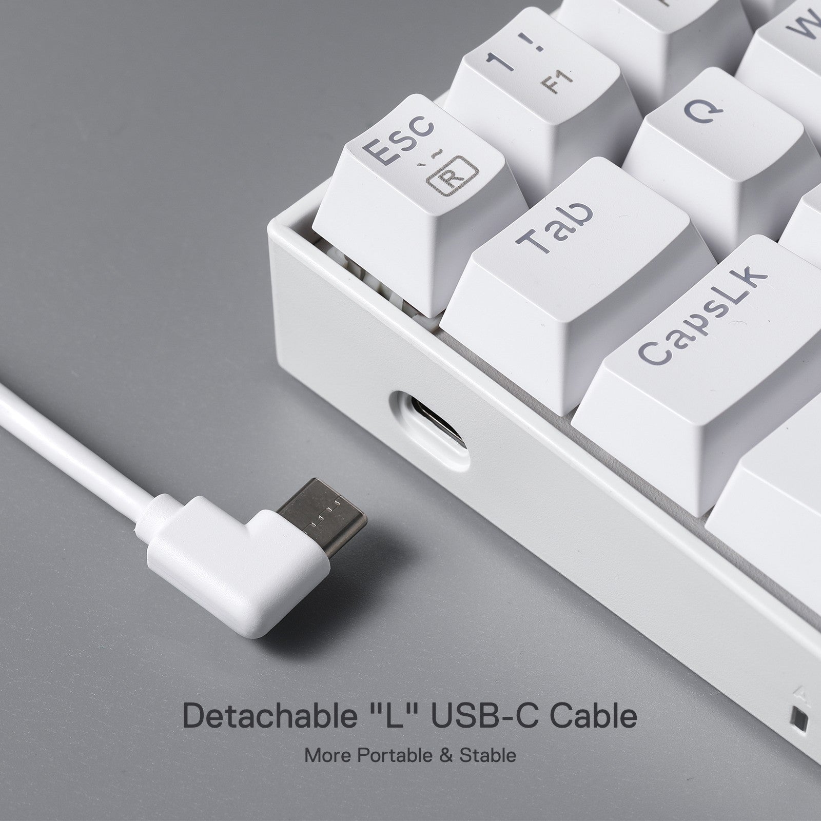 Redragon K630 60% RGB Wired Mechanical Keyboard, Red Switch