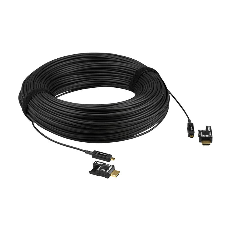 Aten 100m True 4K HDMI 2.0 Hybrid Active Optical Cable