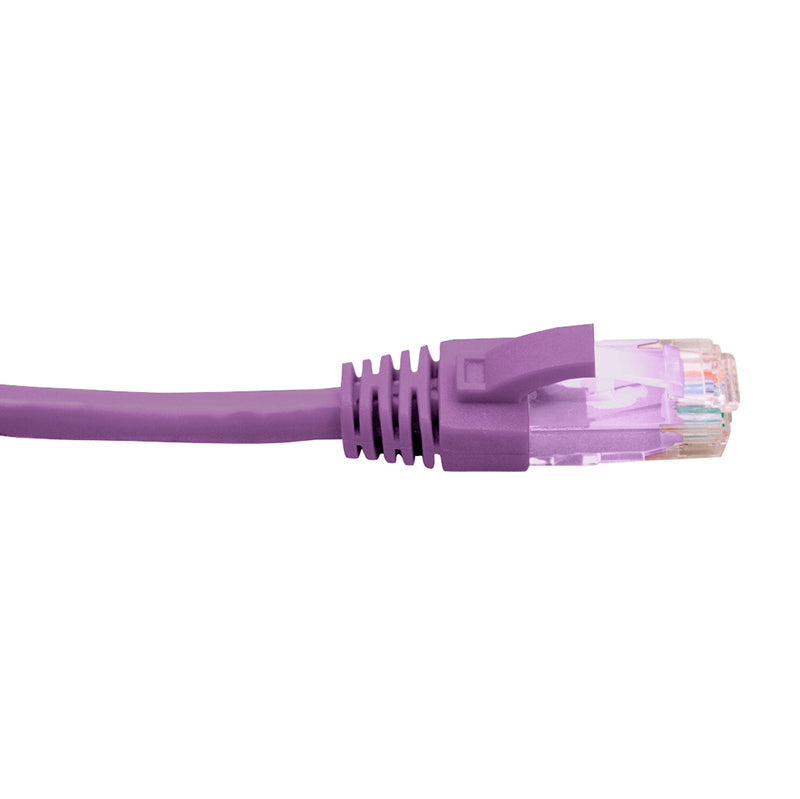 8Ware Cat6a UTP Ethernet Cable 0.5m Purple