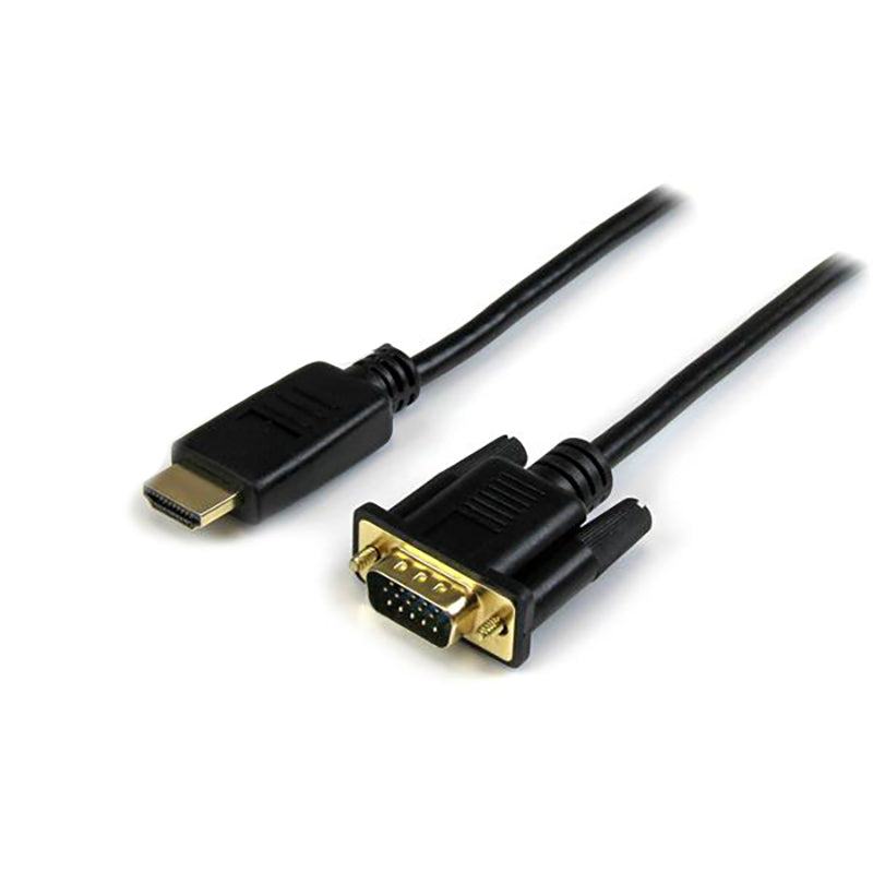 Generic HDMI to VGA Cable Black 1.8m