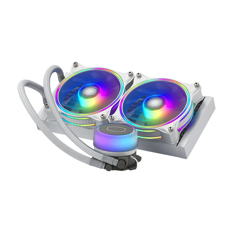Cooler Master ML240 Illusion Addressable RGB White Edition CPU Cooler