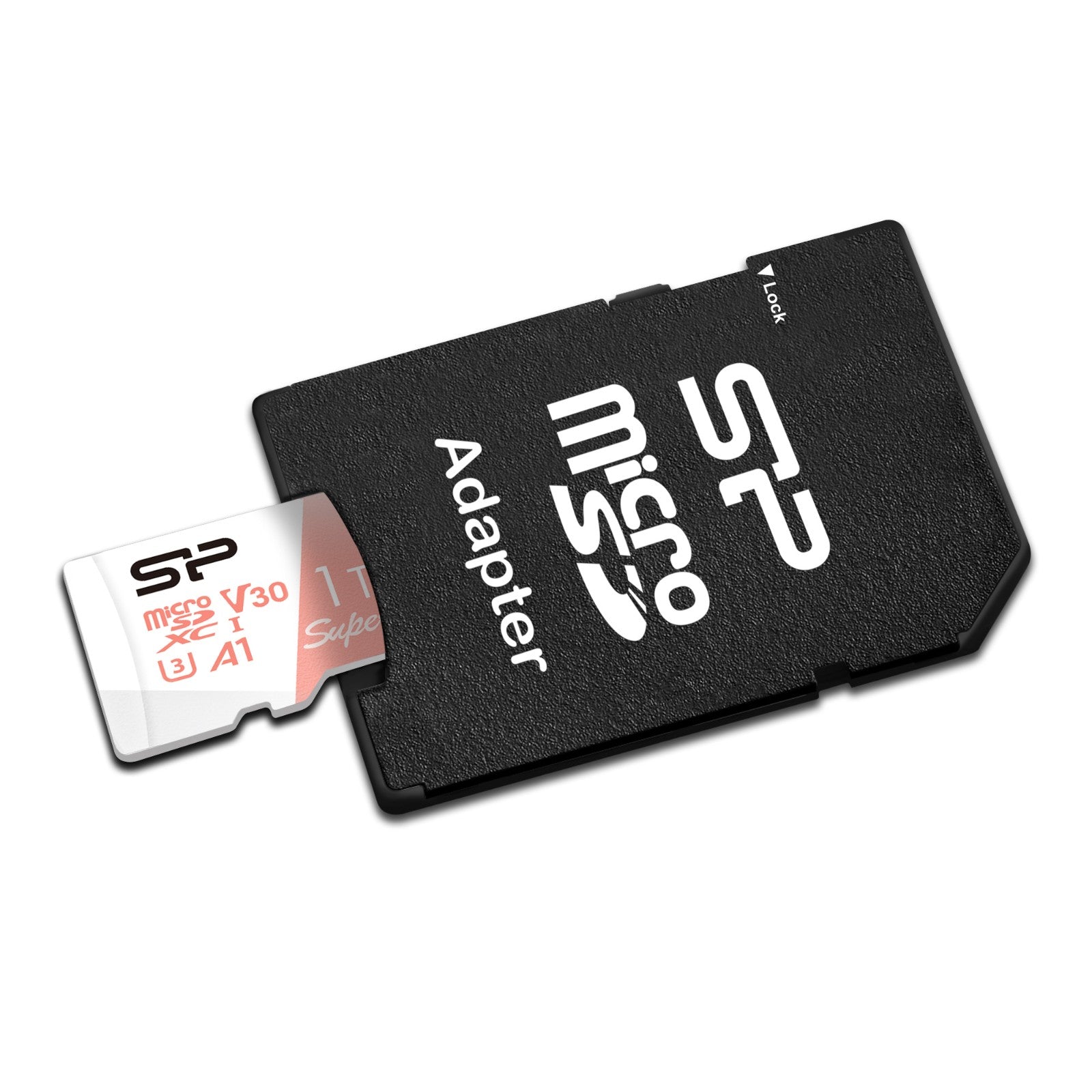 Silicon Power 4K/HD Superior 1TB Micro SDXC Card 100MB/s Read & 80MB/s Write U3, C10, A1, V30 High Speed Memory Card with Adapter