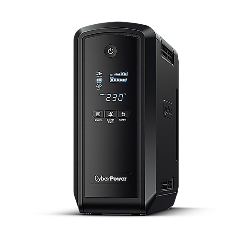 CyberPower PFC Sinewave Series 900VA/540W Tower UPS with LCD and 6 AU Outlets