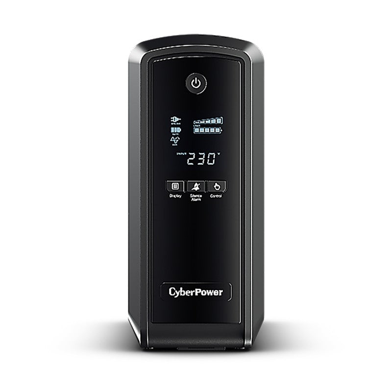CyberPower PFC Sinewave Series 900VA/540W Tower UPS with LCD and 6 AU Outlets