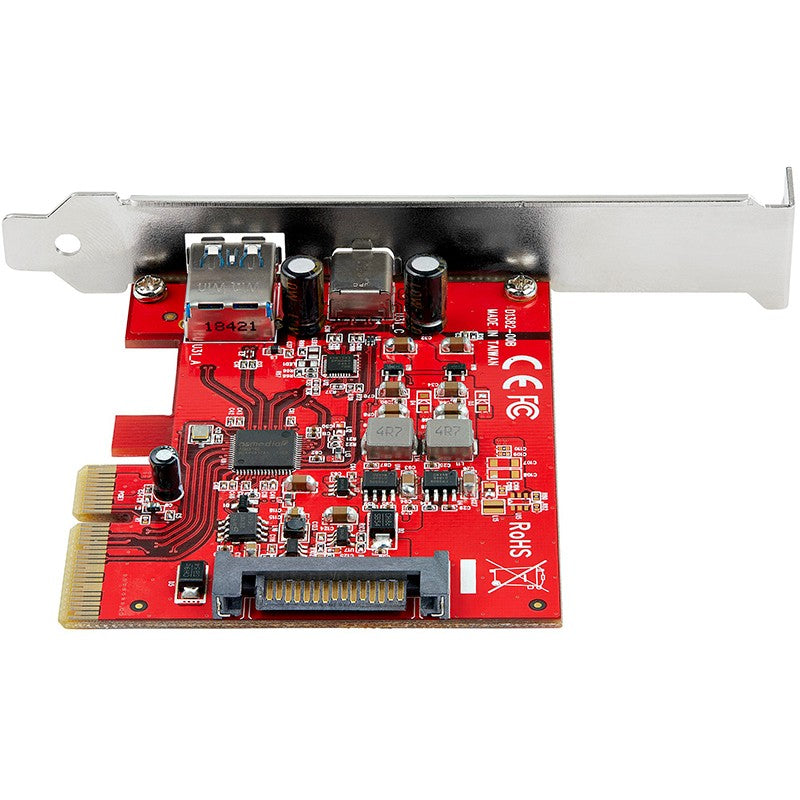 Startech 2-Port 10Gbps USB-A & USB-C PCIe Card
