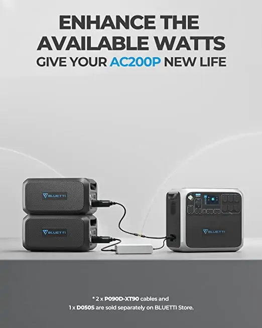 BLUETTI B230 Expansion Battery 100W 2048Wh