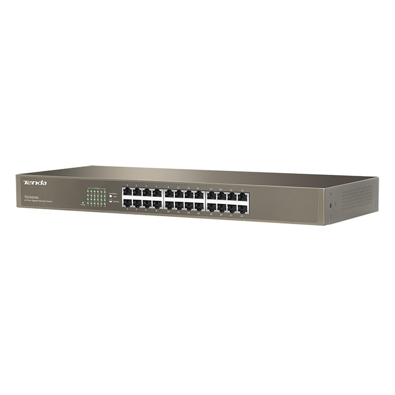 Tenda 24-port Gigabit Rachmount Switch