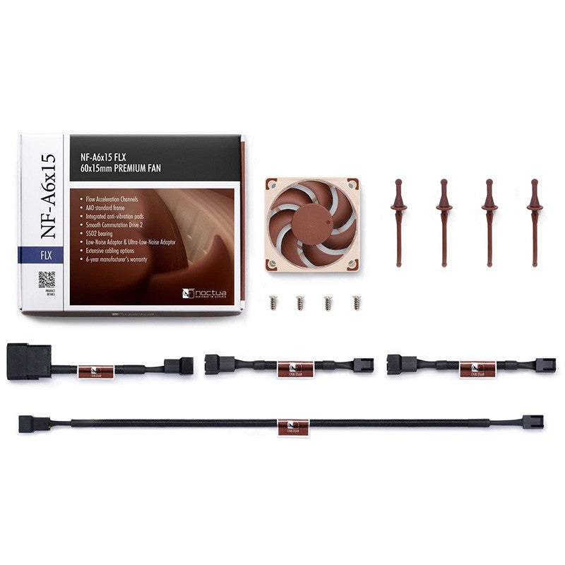 Noctua 60mm 3500 RPM 3-Pin Case Fan