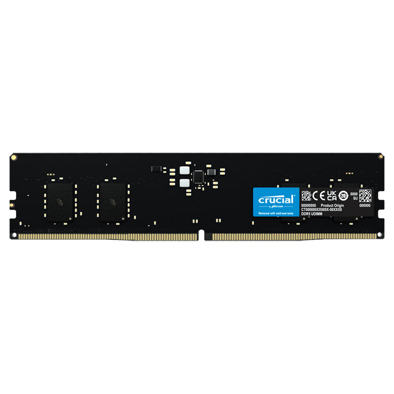 Crucial 8GB CT8G48C40U5 4800MHz CL40 UDIMM DDR5 RAM