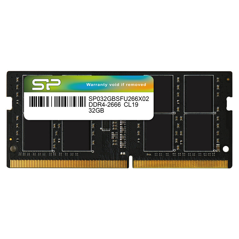 Silicon Power 32GB SP032GBSFU266X02 2666MHz CL22 DDR4 SODIMM Laptop RAM