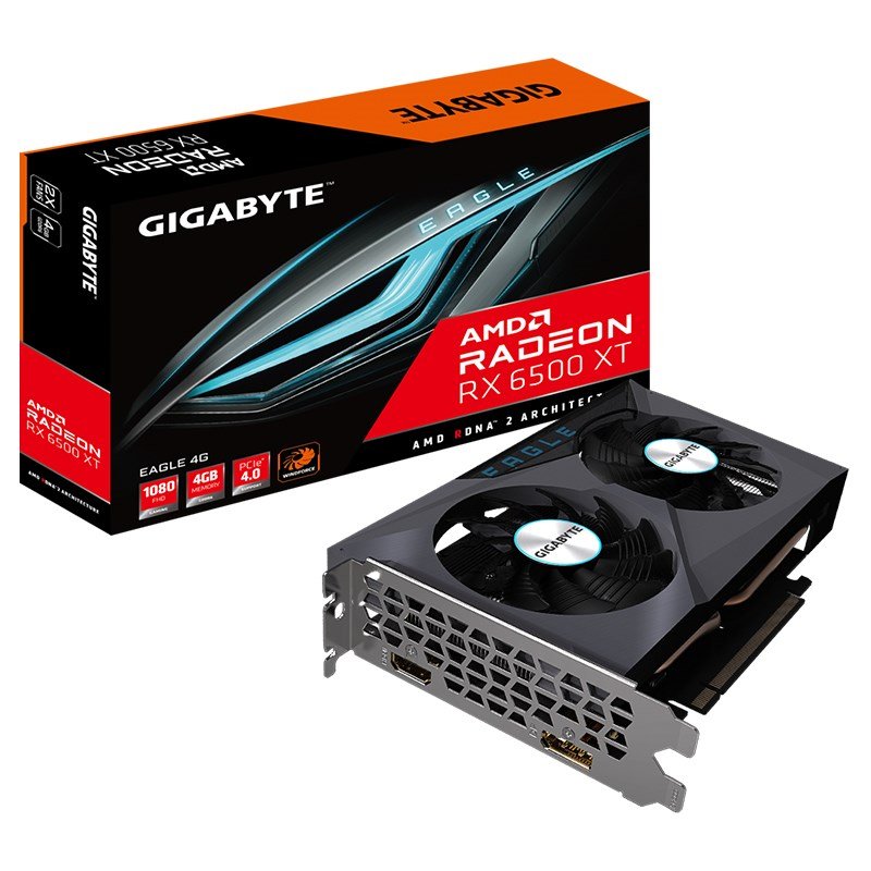 Gigabyte Radeon RX 6500 XT Eagle 4G Graphics Card