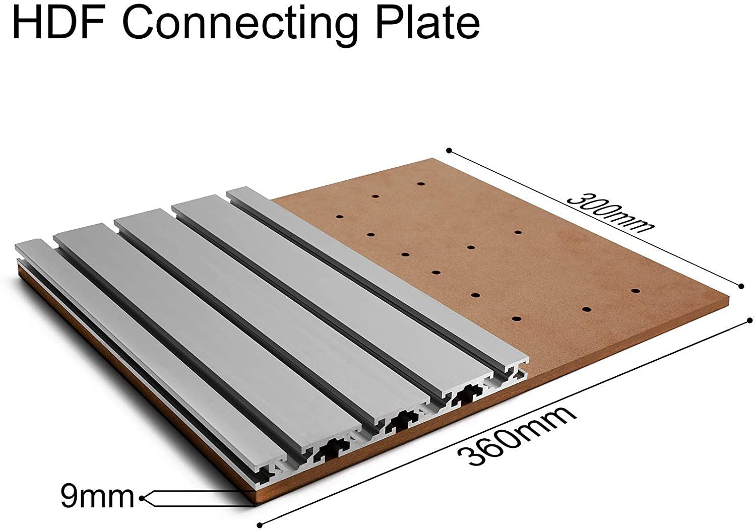 Genmitsu T-Slot Table Top 3040 Aluminum Spoilboard Extension Kit for CNC Router 3018-PRO