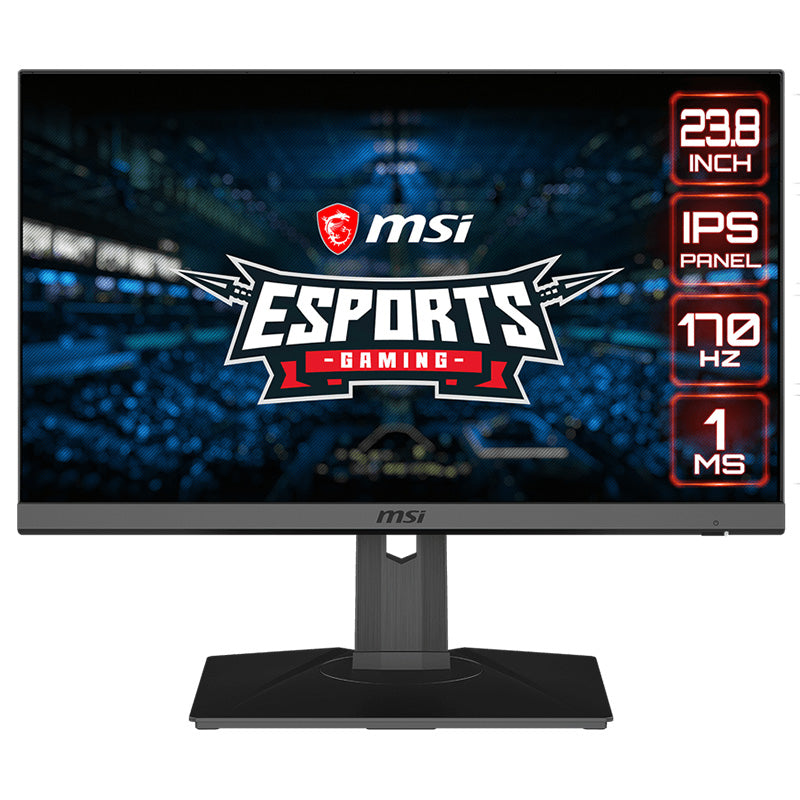 MSI 24in FHD 165Hz Flat IPS FreeSync Gaming Monitor