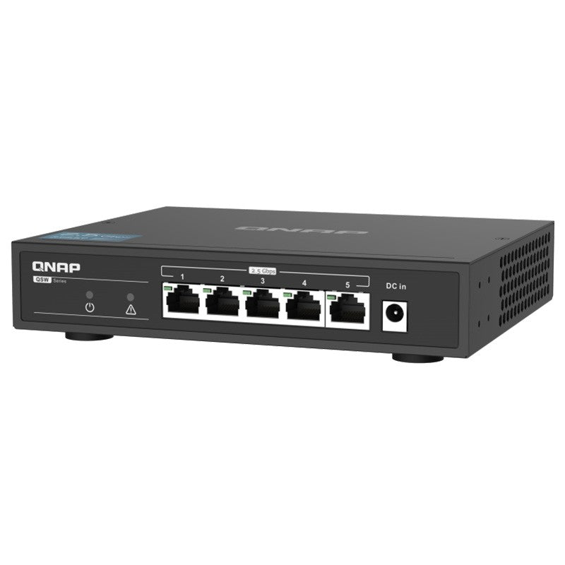 QNAP 5 Port 2.5GbE Unmanaged Switch