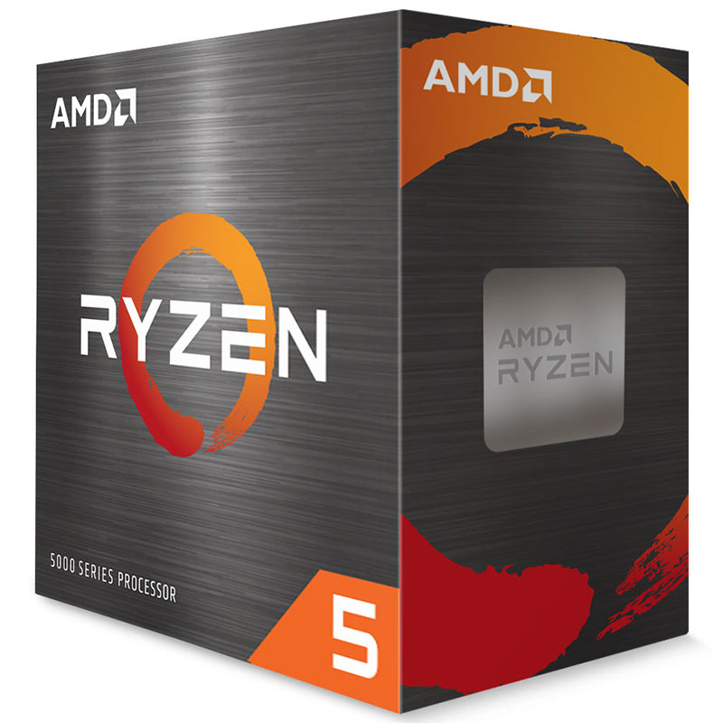 AMD Ryzen 5 5600 6 Core AM4 4.4Ghz CPU Processor with Wraith Stealth Cooler