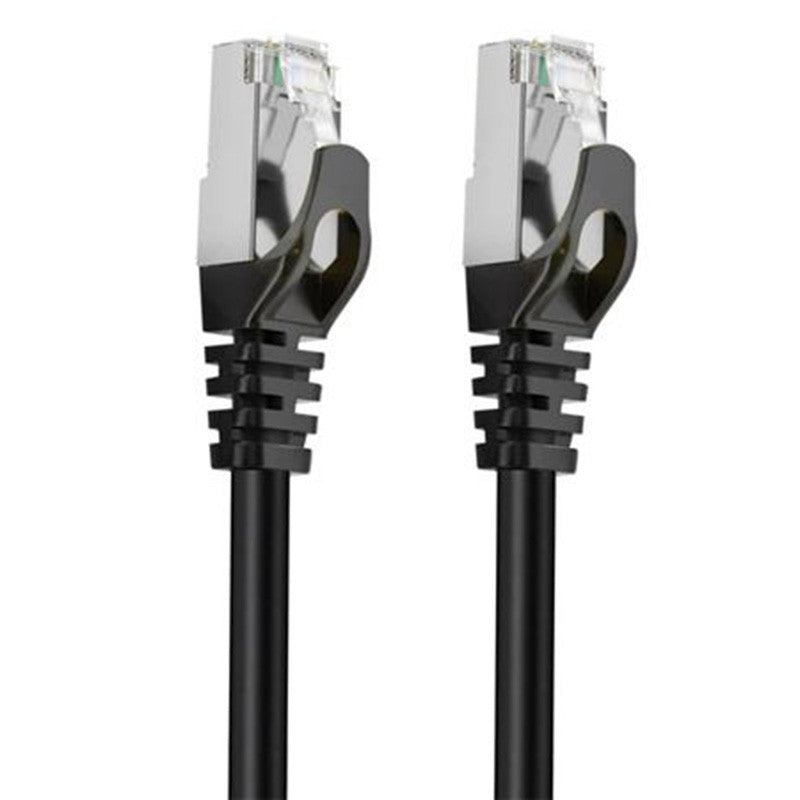 Cruxtec Cat7 SFTP Shield Ethernet Cable - 15m Black