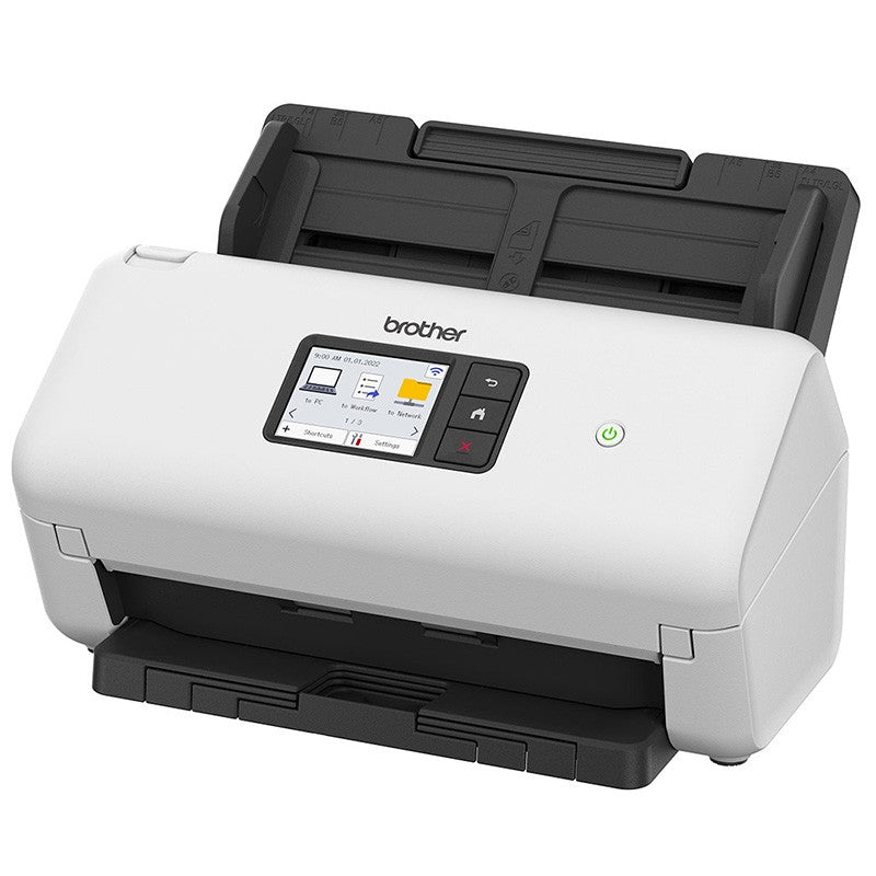 Brother Wired and Wireless Desktop Document Scanner
