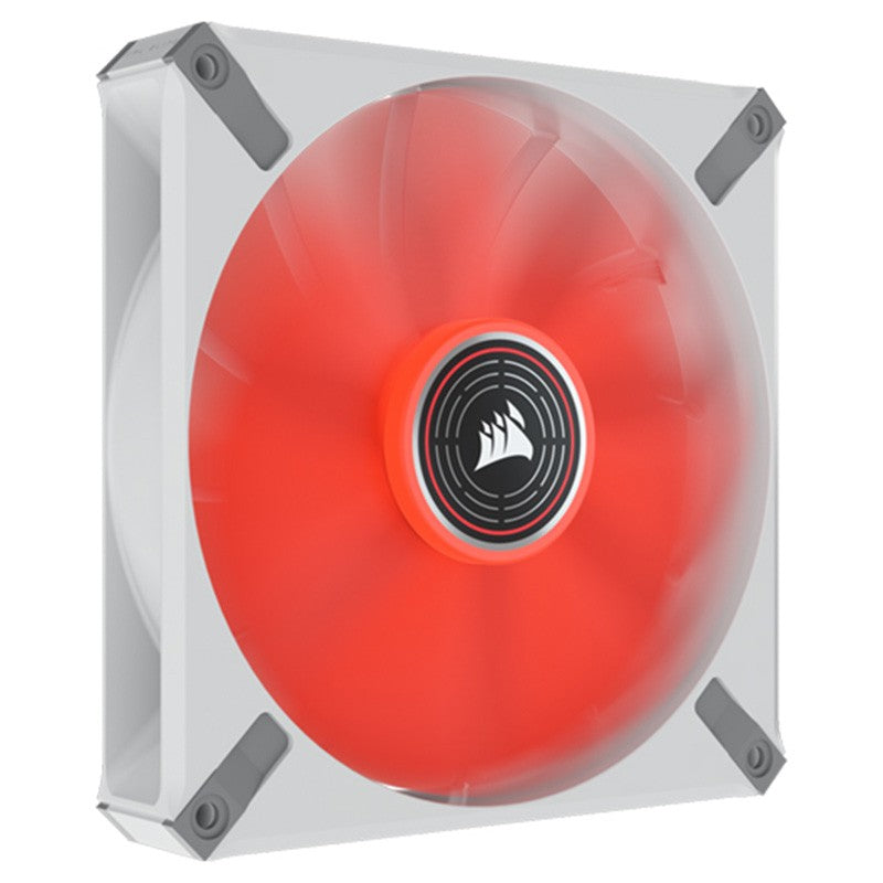 Corsair 140mm ML140 Red LED ELITE Premium White Fan