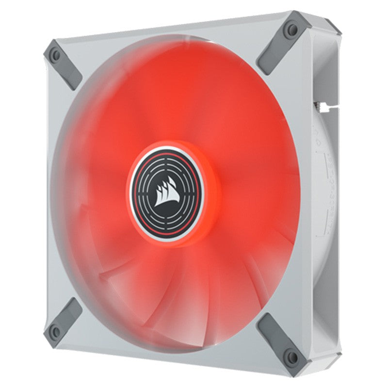 Corsair 140mm ML140 Red LED ELITE Premium White Fan
