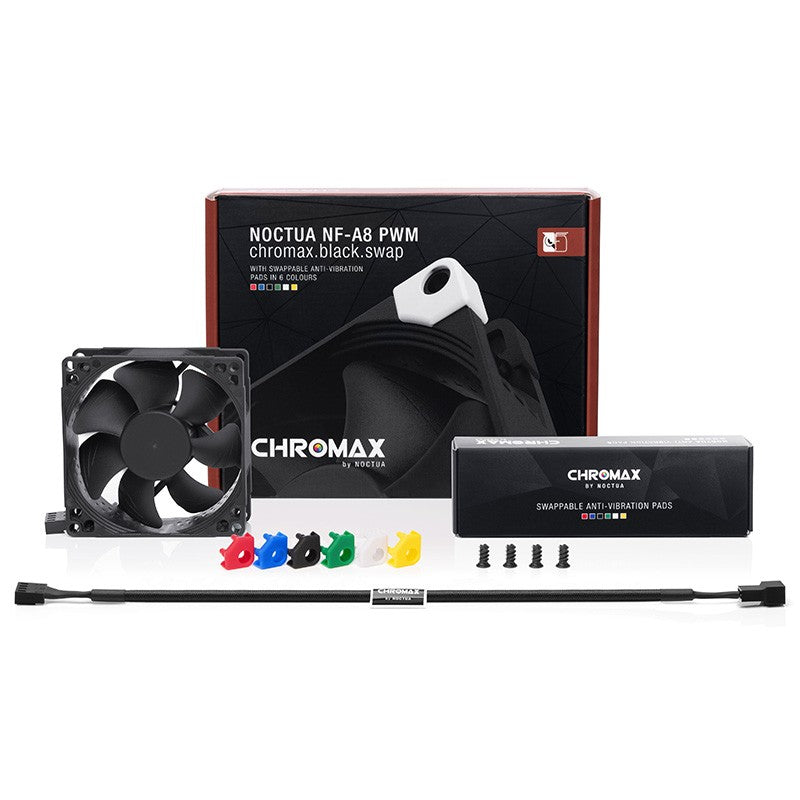 Noctua 80mm PWM Fan - Chromax Black