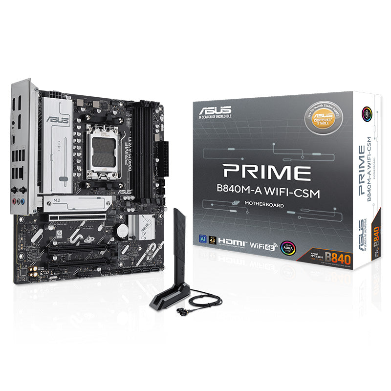 Asus Prime B840M-A WIFI CSM AM5 mATX Motherboard