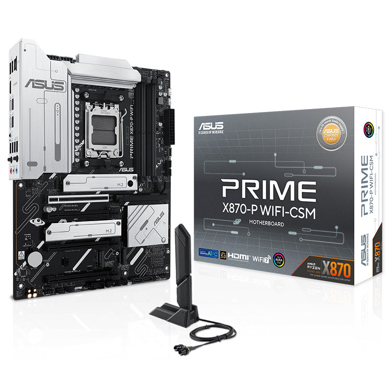 Asus Prime X870-P WiFi CSM AM5 ATX Motherboard