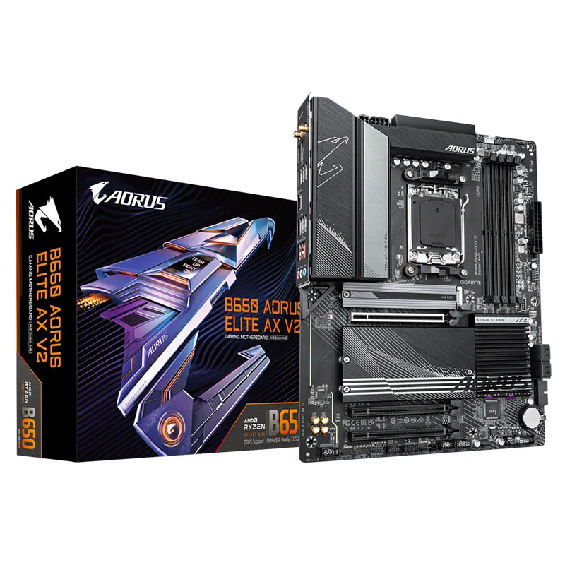 Gigabyte B650 Aorus Elite AX V2 AM5 ATX Motherboard