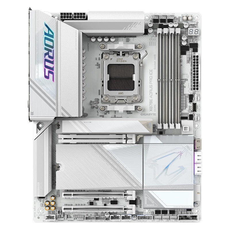 Gigabyte X870E Aorus Pro Ice AM5 ATX Motherboard