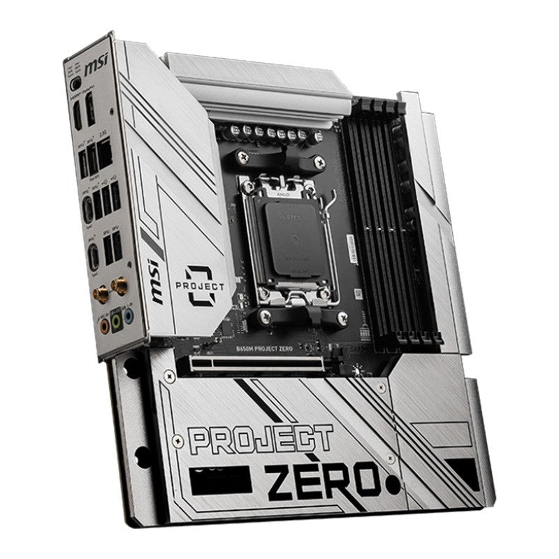 MSI B650M Project Zero AM5 mATX Motherboard