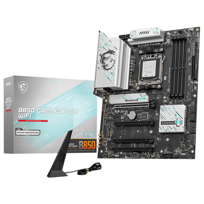 MSI B850 GAMING PLUS WIFI AM5 ATX Motherboard