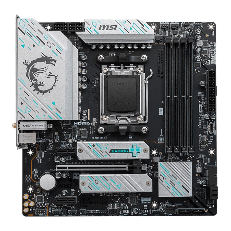 MSI B650M Gaming Plus WiFi AM5 mATX Motherboard