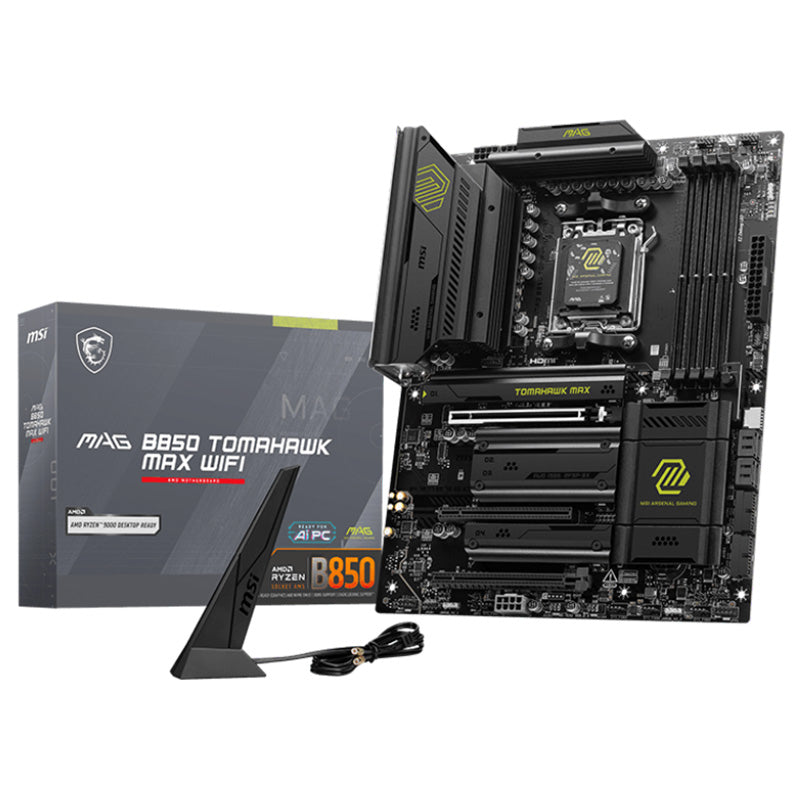 MSI MAG B850 Tomahawk Max WiFi AM5 ATX Motherboard