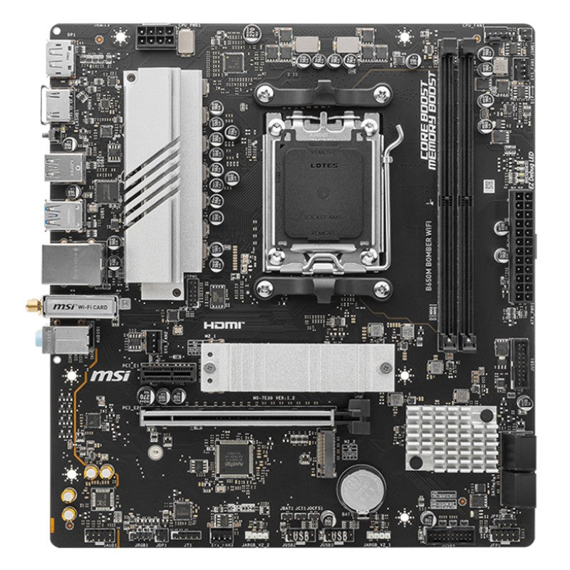MSI Pro B650M-Bomber WiFi AM5 mATX Motherboard