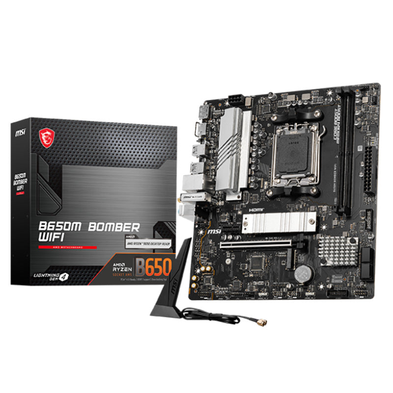 MSI Pro B650M-Bomber WiFi AM5 mATX Motherboard